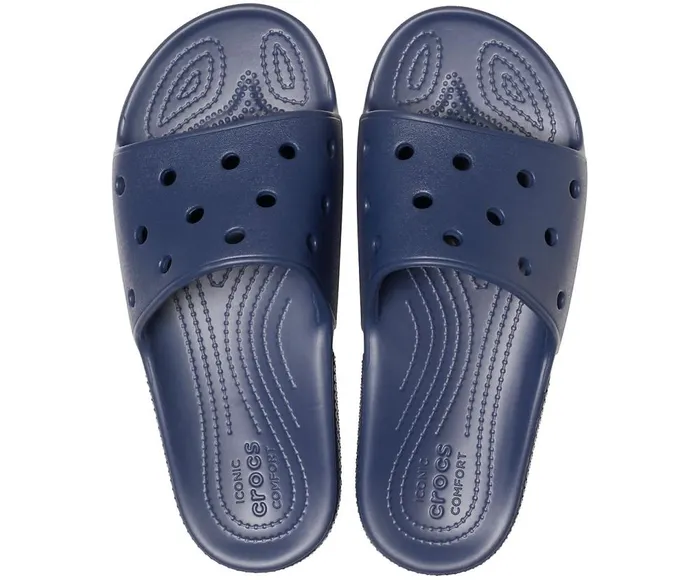 Crocs Classic Crocs Slide Navy WomensMens Sandals