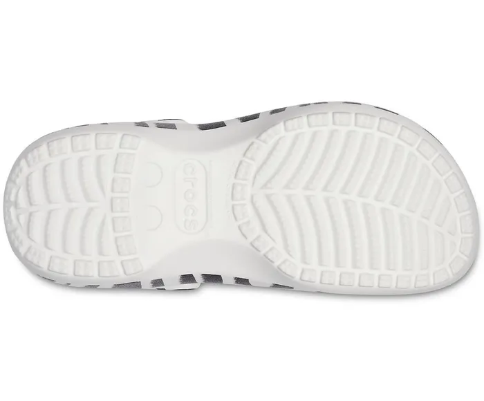 Crocs Classic Platform Graphic Clog Zebra Print Womens Clogs