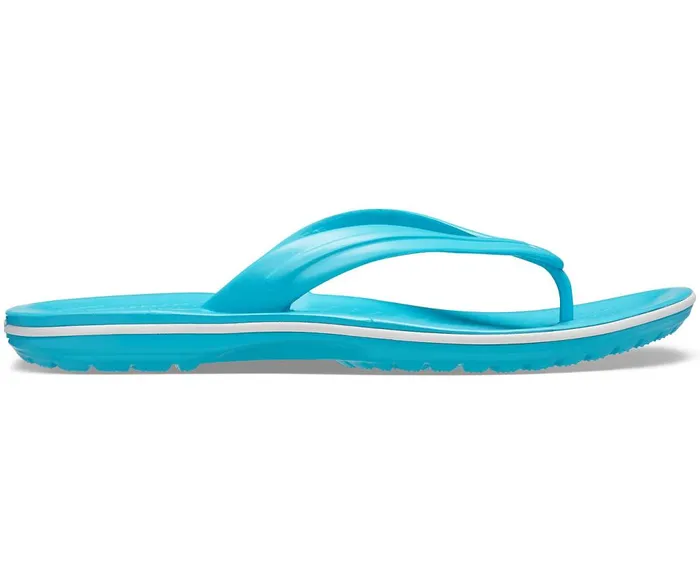 Crocs Crocband Flip Digital Aqua WomensMens Sandals