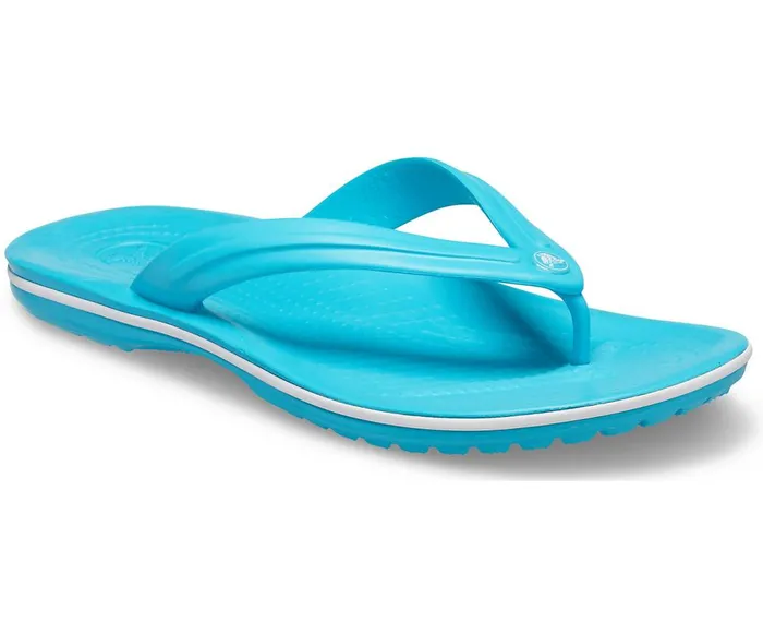 Crocs Crocband Flip Digital Aqua WomensMens Sandals