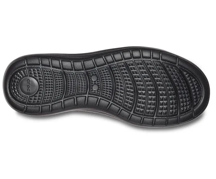 Crocs Crocs Reviva Flat Black Black Womens Flats