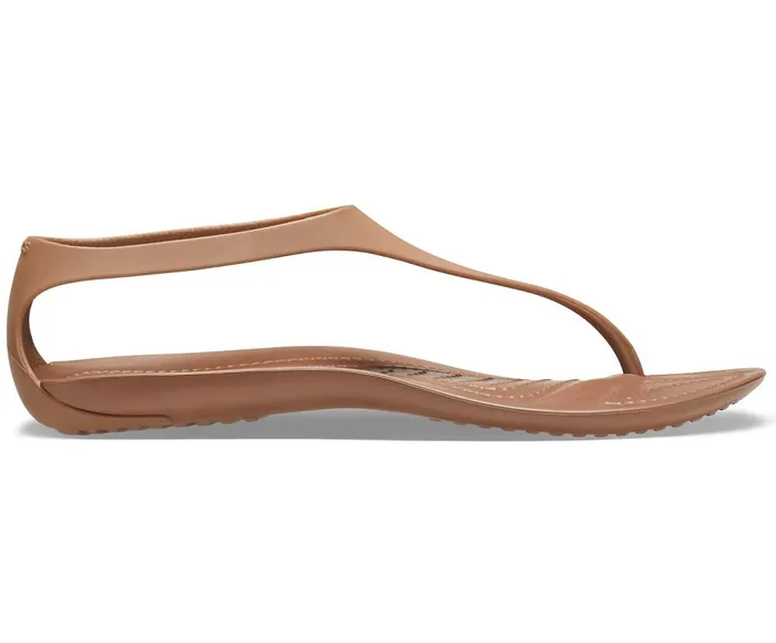 Crocs Sexi Flip Bronze Womens Sandals