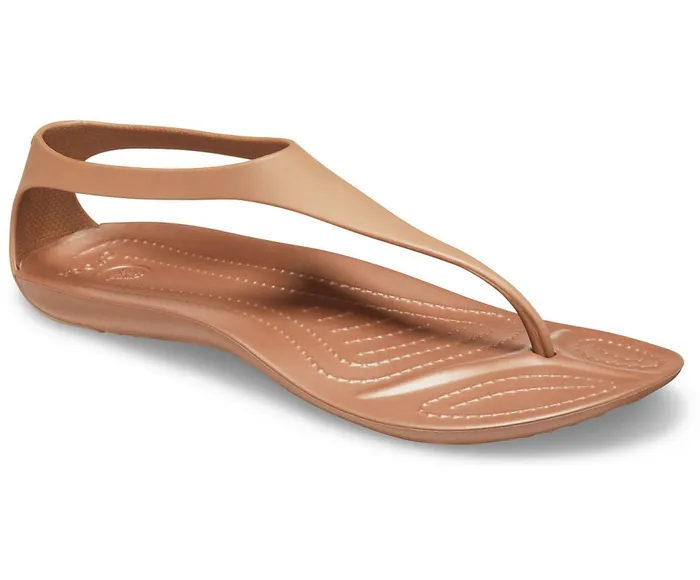 Crocs Sexi Flip Bronze Womens Sandals