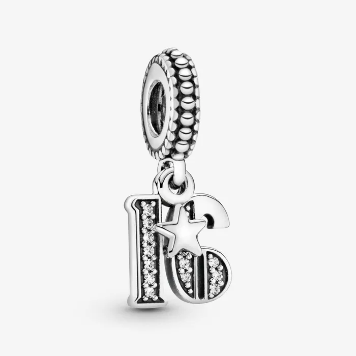 Dangle Charms Women Pandora 16th Celebration Dangle Charm