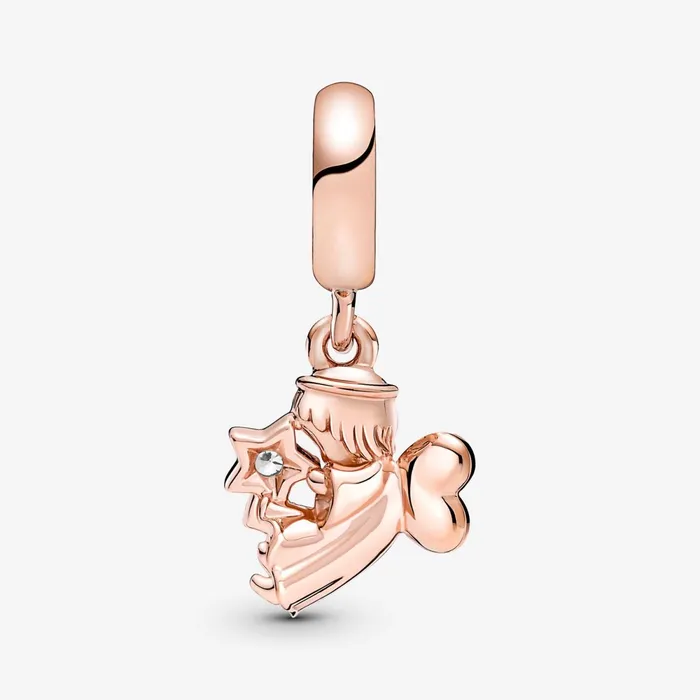 Dangle Charms Women Pandora Heart Winged Angel Dangle Charm