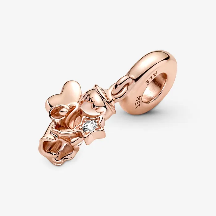 Dangle Charms Women Pandora Heart Winged Angel Dangle Charm