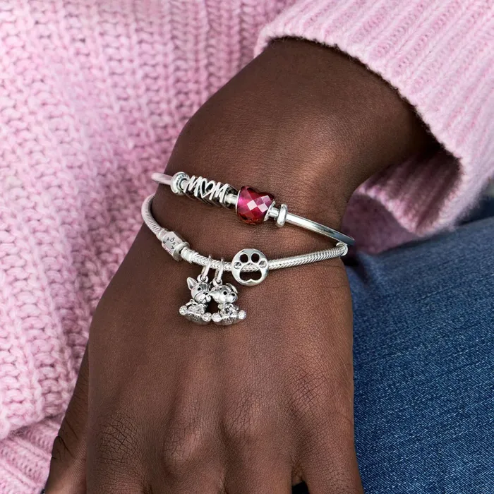 Dangle Charms Women Pandora Labrador Puppy Dog Dangle Charm
