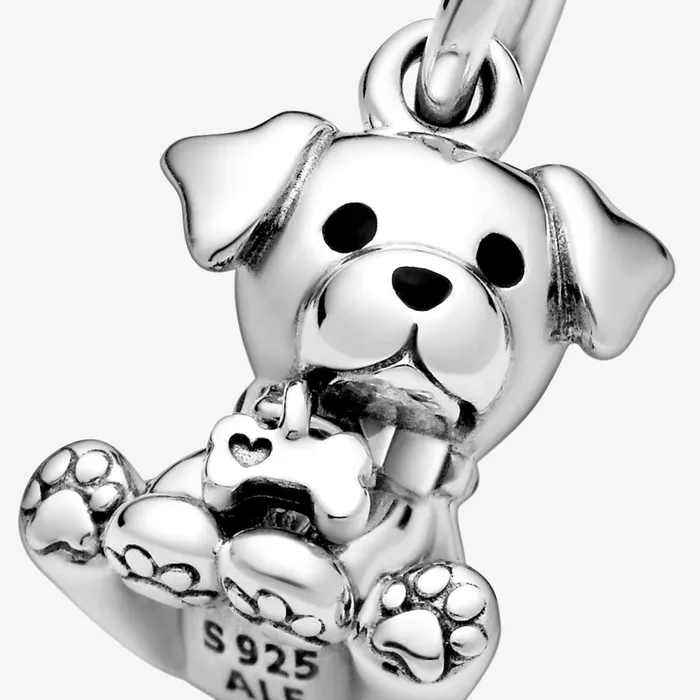 Dangle Charms Women Pandora Labrador Puppy Dog Dangle Charm