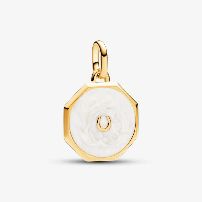 Dangle Charms Women Pandora Online ME Lucky Horseshoe Medallion Charm
