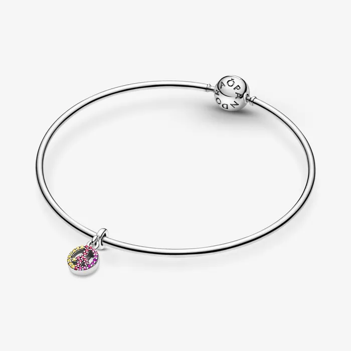 Dangle Charms Women Pandora Online ME Peace Sign Mini Dangle Charm