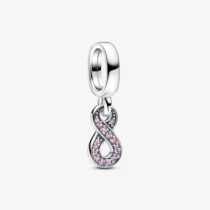 Dangle Charms Women Pandora Sparkling Infinity Dangle Charm