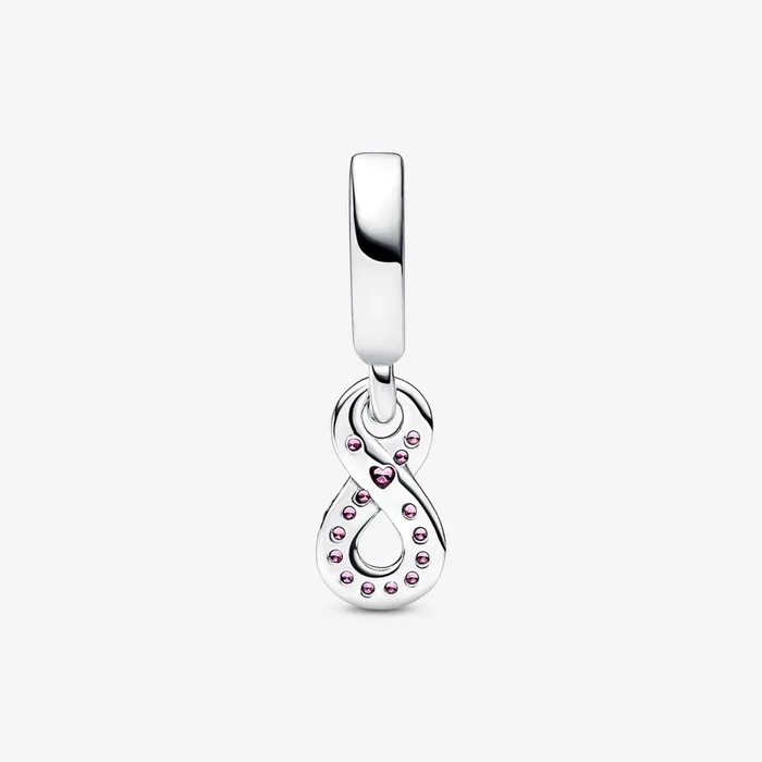 Dangle Charms Women Pandora Sparkling Infinity Dangle Charm