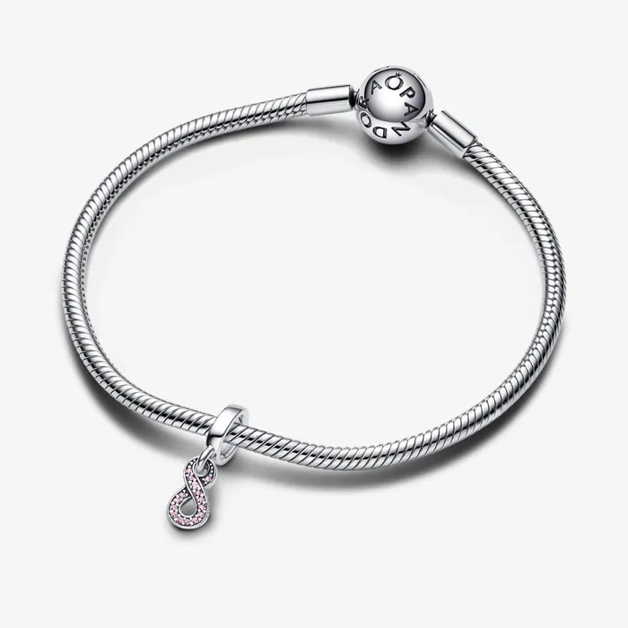 Dangle Charms Women Pandora Sparkling Infinity Dangle Charm