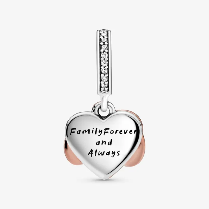 Dangle Charms Women Pandora Sparkling Infinity Heart Dangle Charm