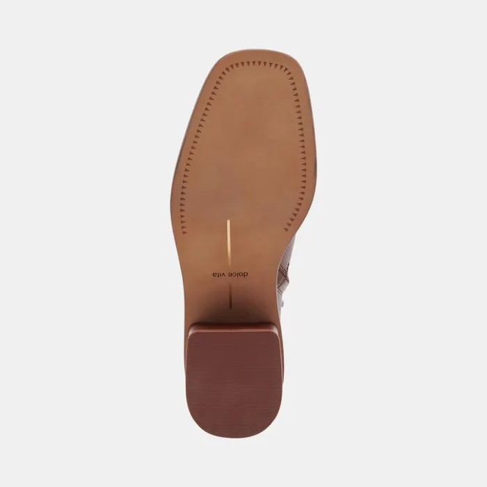 Dapper Booties Russet Leather Women Dolce Vita Boots and Booties