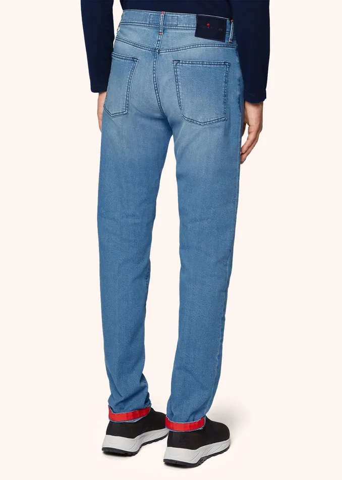 DENIM AND CASHMERE TAILORED JEANS Men Kiton Jeans DENIM AND CASHMERE TAILORED JEANS Men Kiton Jeans