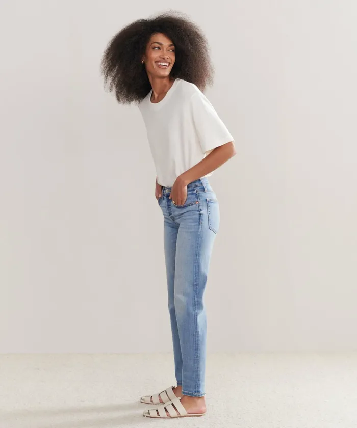 Denim Women Jenni Kayne Mid Rise Stovepipe Hacienda