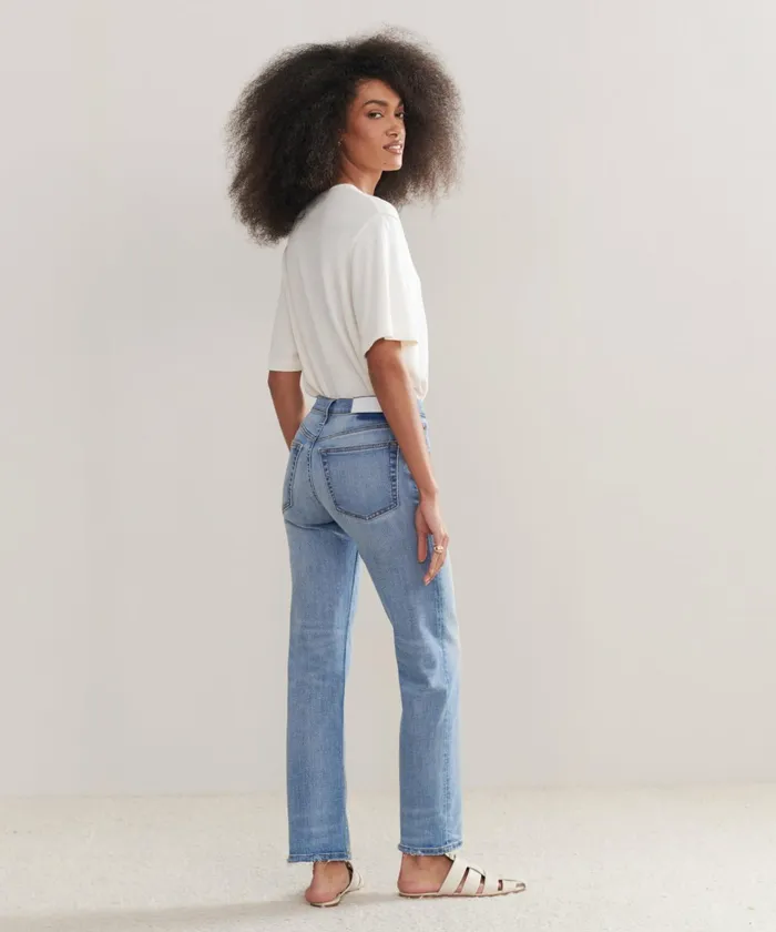 Denim Women Jenni Kayne Mid Rise Stovepipe Hacienda