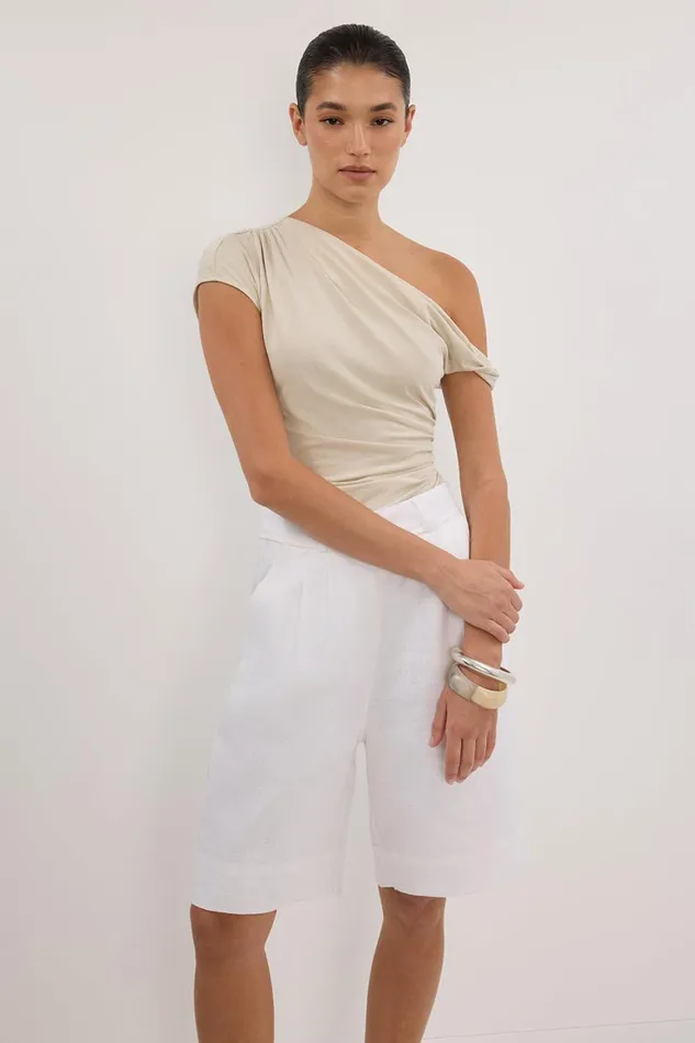 DISSH Knitted RIO OAT DRAPED TWIST TOP 8211 Women