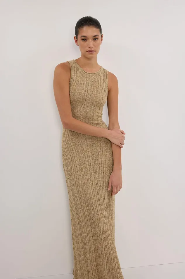 DISSH Maxi Dresses GIANNA DUNE KNIT MAXI DRESS 8211 Women