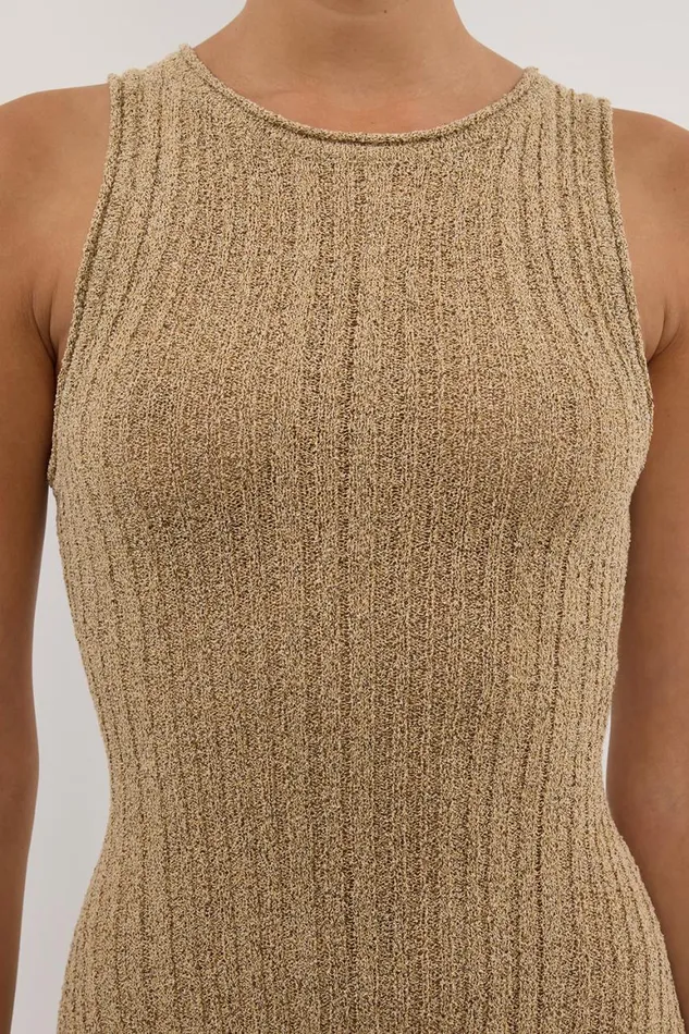 DISSH Maxi Dresses GIANNA DUNE KNIT MAXI DRESS 8211 Women