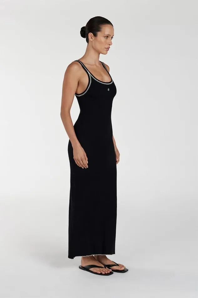 DISSH Midi Dresses SIGNATURE CONTRAST SCOOP MIDI DRESS 8211 Women
