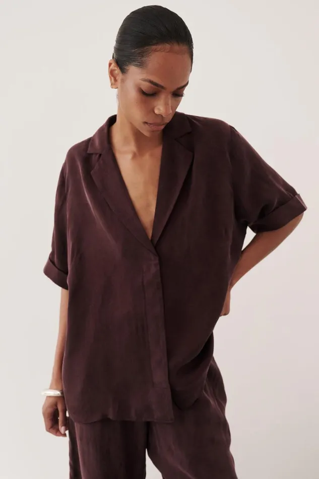 DISSH Shirts LIAM CURRANT CUPRO SHIRT 8211 Women