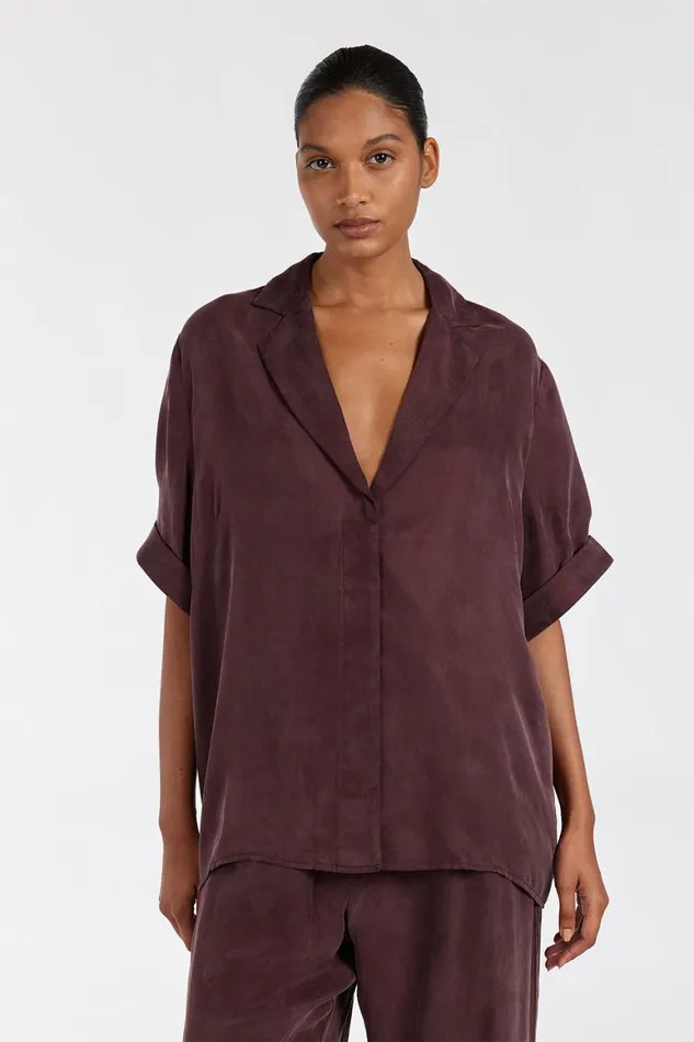 DISSH Shirts LIAM CURRANT CUPRO SHIRT 8211 Women