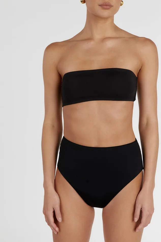 DISSH Swimsuits CALLIE BLACK BANDEAU TOP 8211 Women