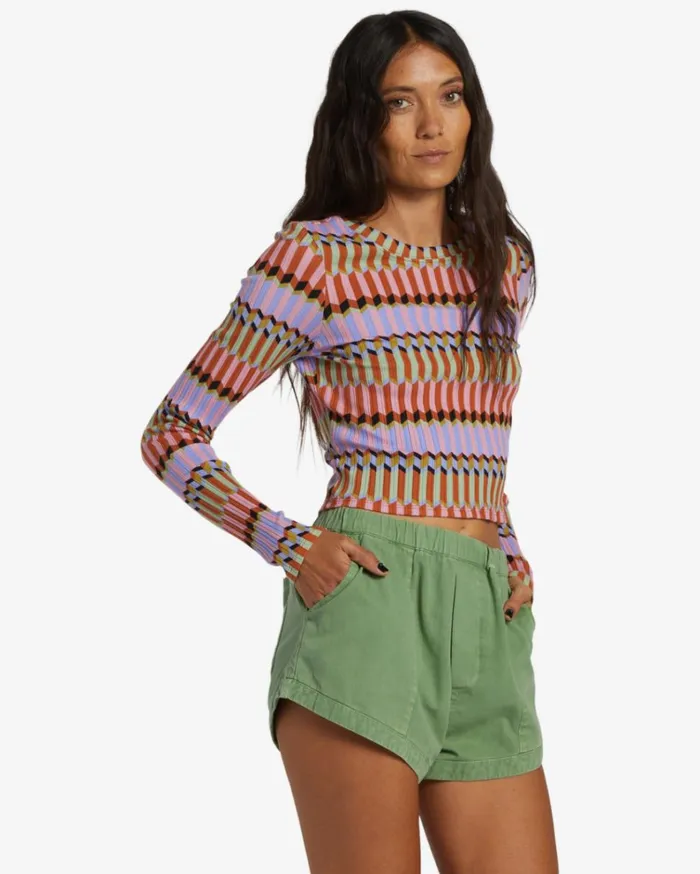 Dont Sweat It Top Multi Women Billabong Tops