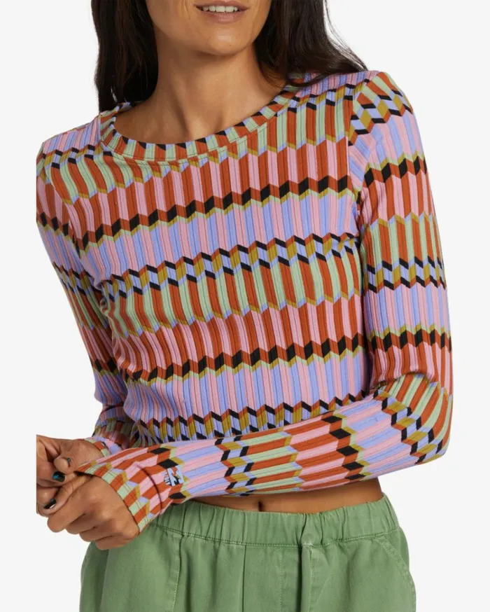 Dont Sweat It Top Multi Women Billabong Tops