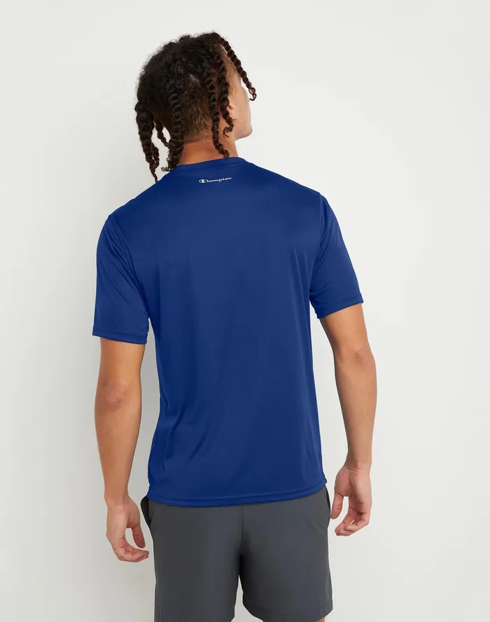 Double Dry Tee Royal Blue Men Champion TShirts and Tops