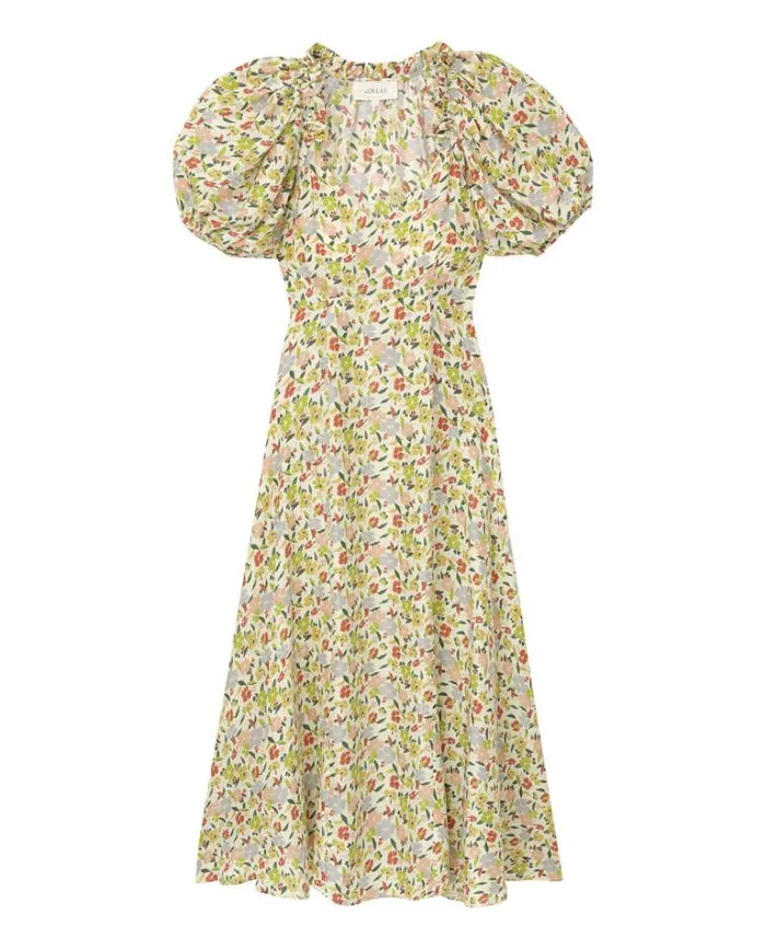 Dresses Women039s The Great The Hyacinth Dress Floating Petals Floral