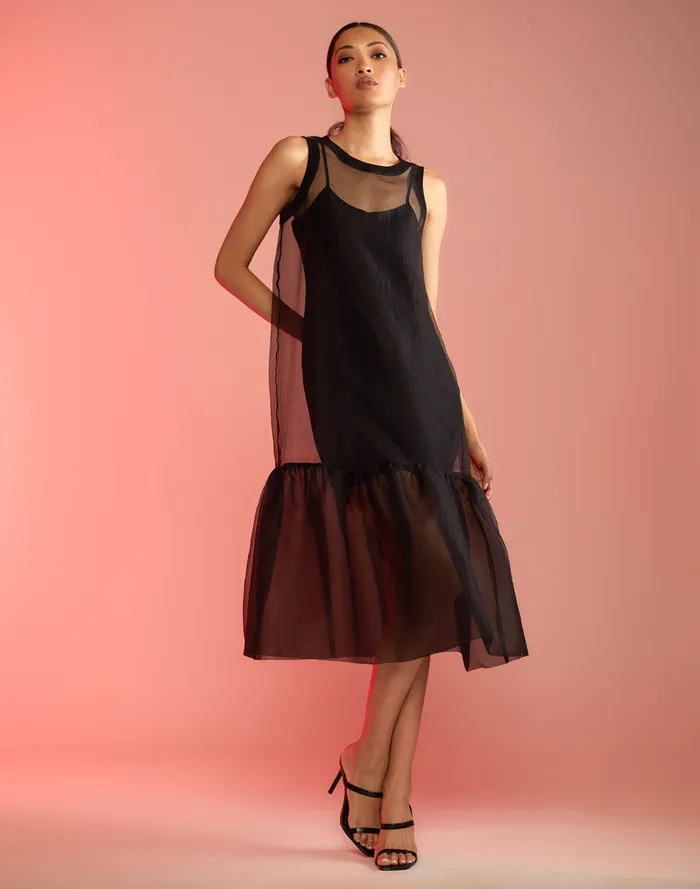Dresses Women Cynthia Rowley Carrie Organza Midi Dress