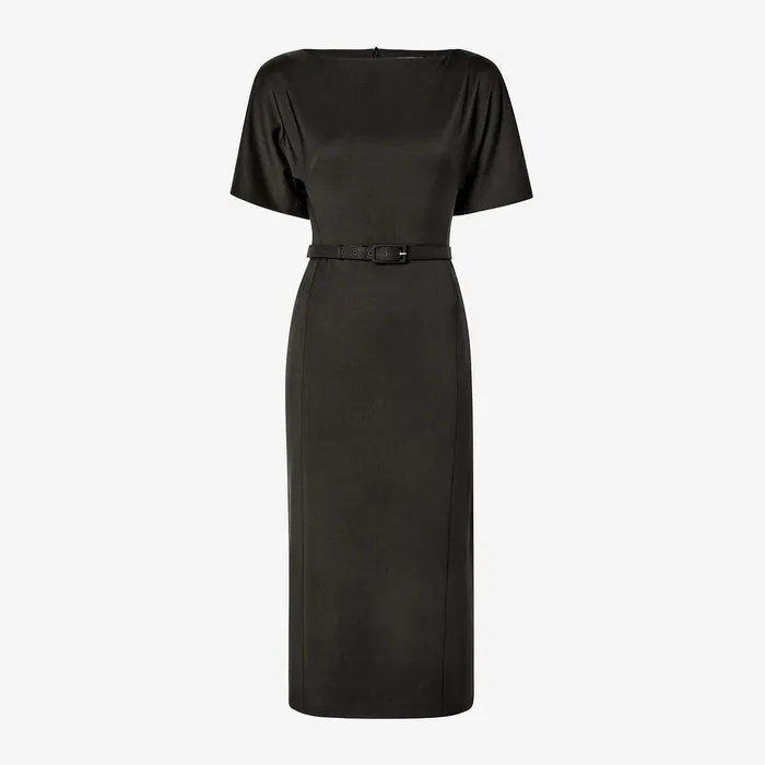Dresses Women The Meredith Executive Dress 8211 Washable Wool Twill Black M M LaFleur