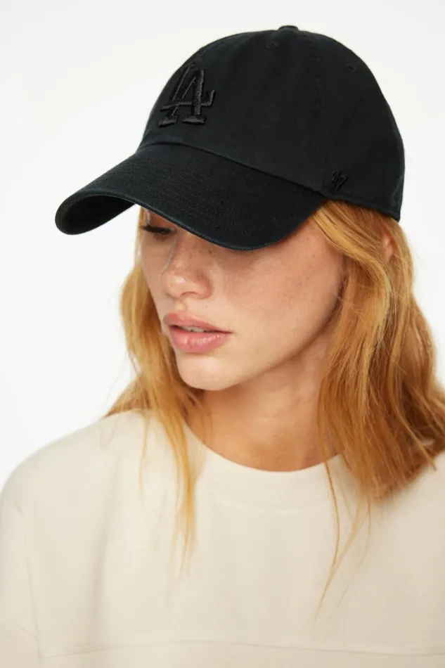 Dynamite Caps and Hats Women Los Angeles Clean Up Cap Black
