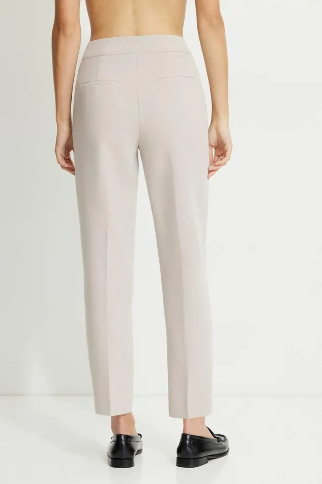 Dynamite Pants Women Emily Tailored Slim Ankle Pants Grey