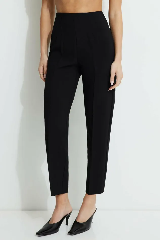 Dynamite Pants Women Kendall Slim Side Zip Pants Black