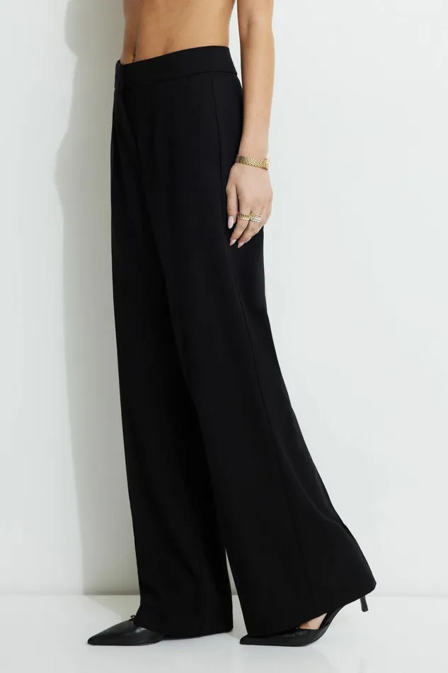 Dynamite Pants Women Yasmin Straight Leg Pants Black