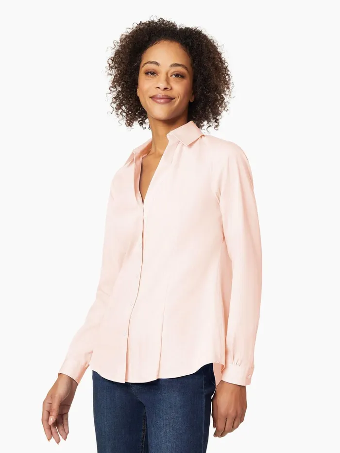EasyCare ButtonUp Shirt Women Jones New York Tops and Blouses