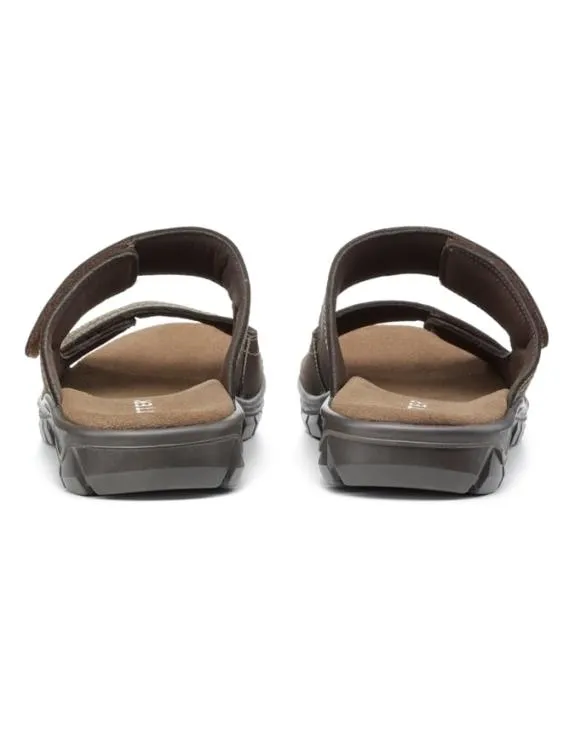 Eduardo Sandals Brown Mens Hotter Leather Sandals
