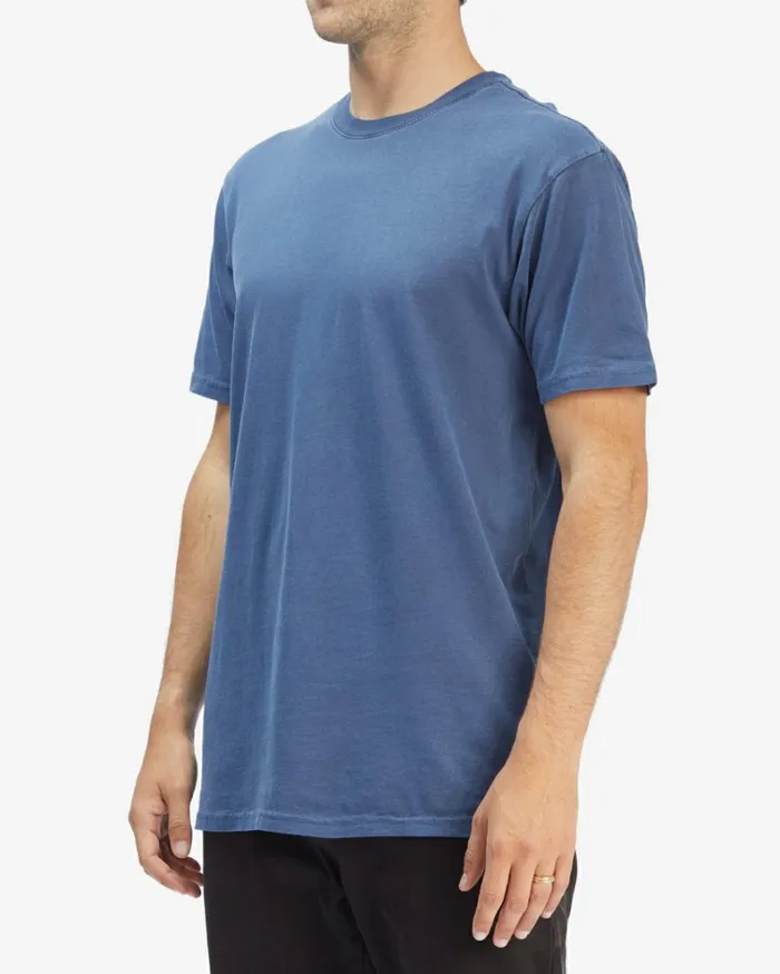Essential Wave Washed Short Sleeve TShirt Navy Men Billabong TShirts