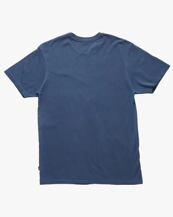 Essential Wave Washed Short Sleeve TShirt Navy Men Billabong TShirts