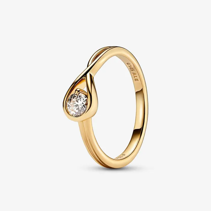 Eternity Rings Women Pandora Online Infinite 14k Gold Necklace And Ring Set Eternity Rings Women Pandora Online Infinite 14k Gold Necklace And Ring Set