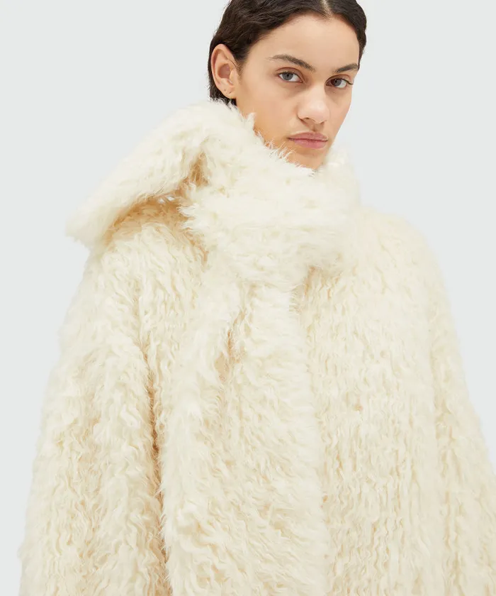 FauxLeather Long Coat Women MSGM Jackets And Coats
