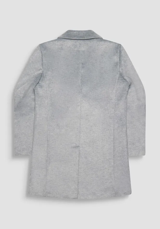 Field Jackets And Coats Men Antony Morato Slim Fit 034Russel034 Coat In WoolEffect Fabric Medium Gray Melange