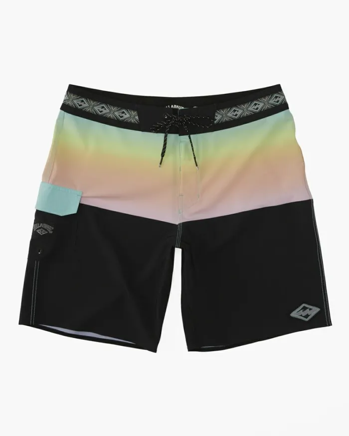 Fifty50 Pro Performance 19034 Boardshorts Citrus Men Billabong Side Pockets