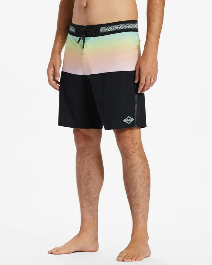 Fifty50 Pro Performance 19034 Boardshorts Citrus Men Billabong Side Pockets