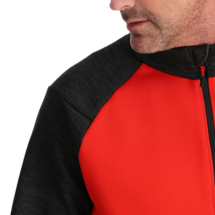 Fleece Mens Spyder Encore Full Zip 8211 Volcano