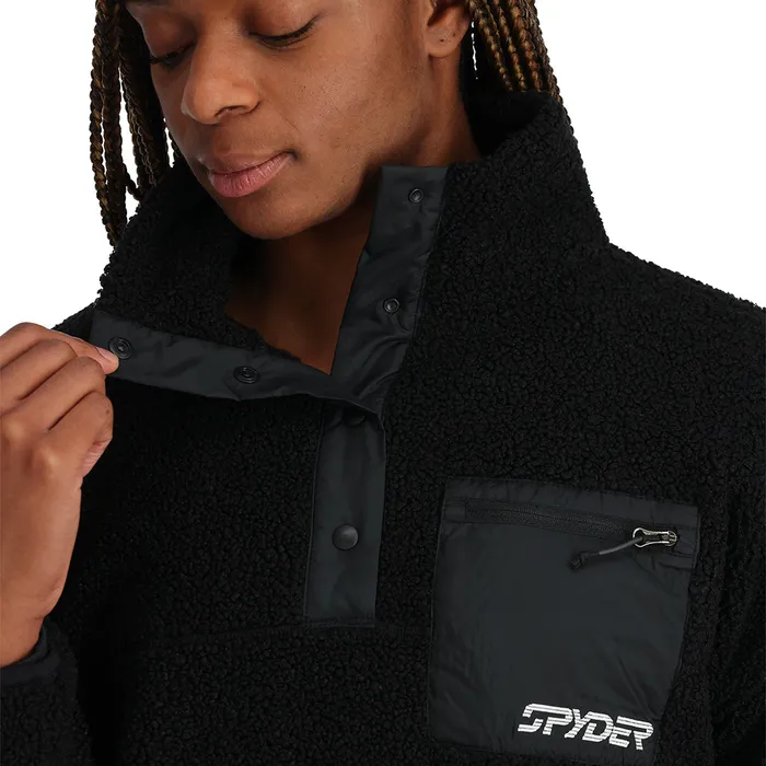 Fleece Womens Spyder Cloud Pullover 8211 Black